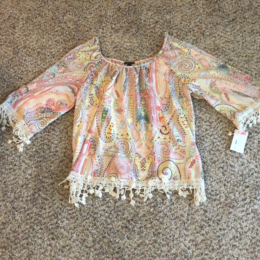 Colorful top - new with tags